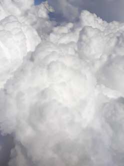 Clouds-view-from-airplane-window