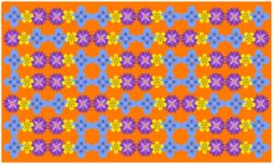 Various-Flowers-on-abstract-background