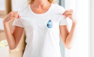 Girl-white-top-view-with-logo-mockup