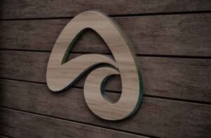 3d-wood-letter-A-logo-mockup