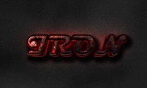 3d-editable-iron-text-effect-style-black-background