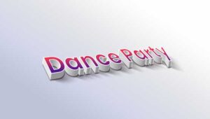 dance-party-isometric-3d-editable-text-effect