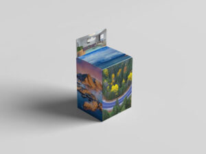 Mock-up-of-hanging-color-box-in-3d-view