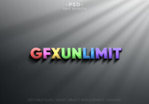 3d-realistic-colour-effects-editable-text
