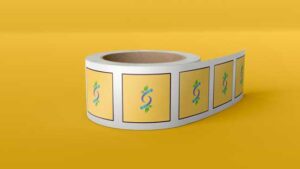 yellow-strip-sticker-roll-mock-up