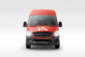 close-view-of-red-van-mock-up