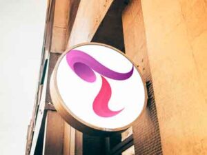 round-shape-wall-signage-mock-up