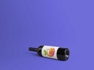 black-wine-bottle-mock-up