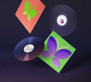 falling-vinyl-record-disc-mock-up