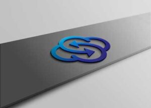 realistic-blue-logo-mock-up