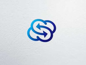 elegant-blue-logo-mock-up-white-paper