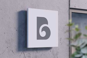 perspective-logo-plaque-concrete-wall-mock-up