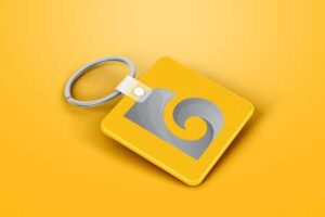 branding-square-key-chain-mock-up