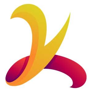 initial letter k business logo design