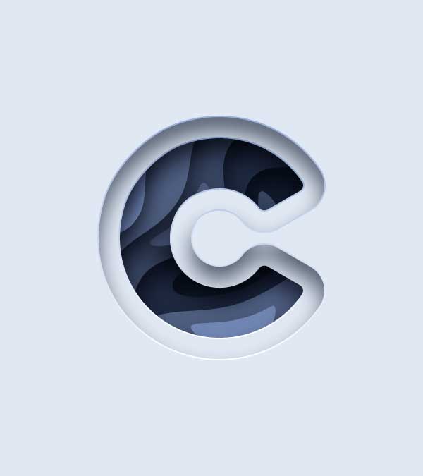 letter-c-typography-logo-design