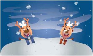 rabbits-playing-with-gifts-in-the-snow-during-winter