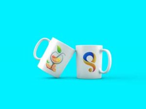 two-white-cup-mock-up-with-logo