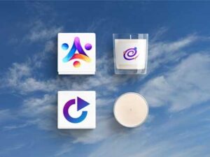 four-candles-package-mock-up-set