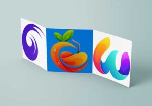 square-trifold-open-mock-up-with-logo