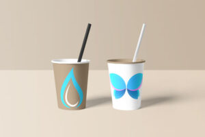 two-paper-cup-with-straw-mock-up