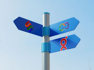 three-direction-sign-mockup