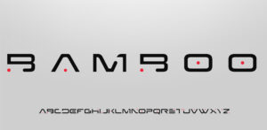 bamboo-abstract-modern-alphabet-font-uppercase