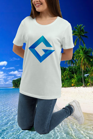woman-sitting-on-beach-in-white-t-shirt-and-jean