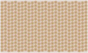 Small brown flower in vertical line on abstract background