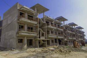 New-construction residential building